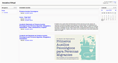 Desktop Screenshot of iniciativavirtual.org